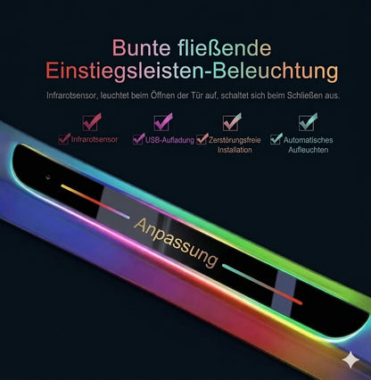 Personalisierte LED-Türleisten