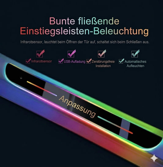 Personalisierte LED-Türleisten